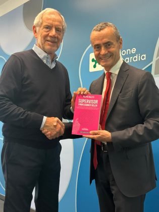 Supervisor, i professionisti dell’AI, il libro di Filippo Poletti, presentato all'assessore regionale Guido Bertolaso