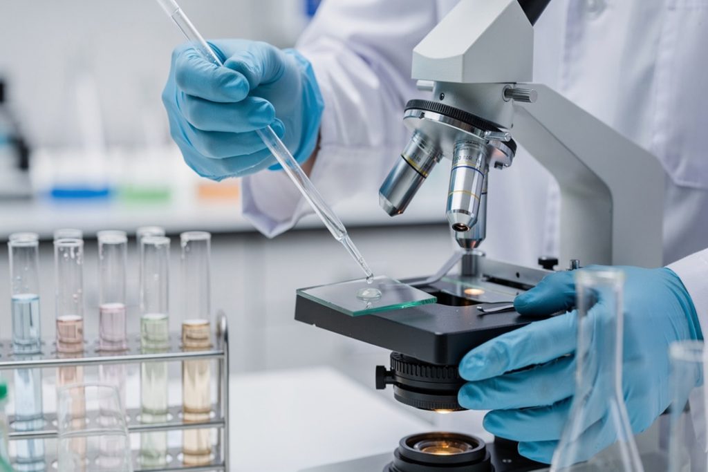 immagine generica di uno scienziato in laboratorio per dare l'idea dei progetti di ricerca biomedica premiati in Lombardia con bando Consolidator