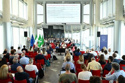 L'assessore alla Casa e Housing sociale di Regione Lombardia Paolo Franco alla conferenza Affordable Housing a Palazzo Lombardia