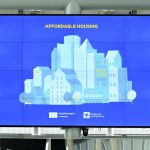 L'assessore alla Casa e Housing sociale di Regione Lombardia Paolo Franco alla conferenza Affordable Housing a Palazzo Lombardia