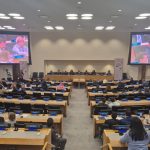 new york vista dall'alto, la città è sede dell'evento dell'Onu dove l'assessore Maione ha presentato modello lombardia sullo sviluppo sostenibile