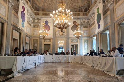 In foto la Villa Reale di Monza sede della riunione della Consulta interreligiosa con focus sull’intelligenza artificiale