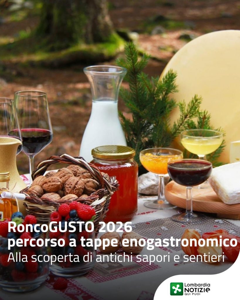 Sabato 8 agosto torna #RoncoGUSTO!
Preparati a vivere un’esperienza speciale a Roncobello (Bg): un percorso enogastronomico a tappe tra borghi incantevoli e contrade storiche in Alta Val Brembana.
In ogni sosta si gustano le specialità locali e gli ottimi vini bergamaschi.

#lnews #lombardianotizie @pro_loco_roncobello @oter_orobietourism @in_lombardia