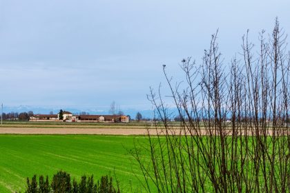 Nella foto paesaggio dell'area di Codogno (LO), comune il cui progetto di Digital Twin è finanziato da Regione Lombardia
