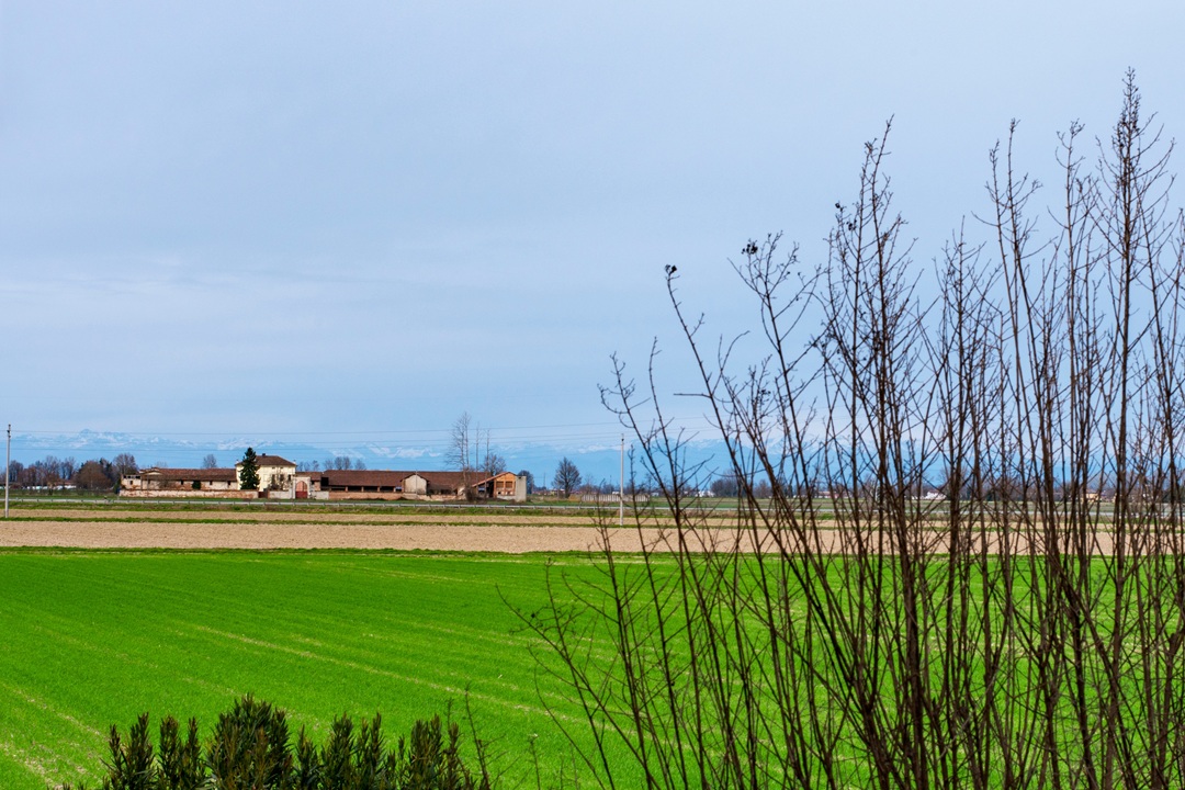 Nella foto paesaggio dell'area di Codogno (LO), comune il cui progetto di Digital Twin è finanziato da Regione Lombardia