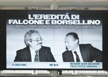 Nella foto l'evento voluto dall’assessore regionale alla Sicurezza e Protezione civile Romano La Russa a Palazzo Lombardia: convegno L’eredità di Falcone e Borsellino – I beni confiscati come valore pubblico al Belvedere Berlusconi