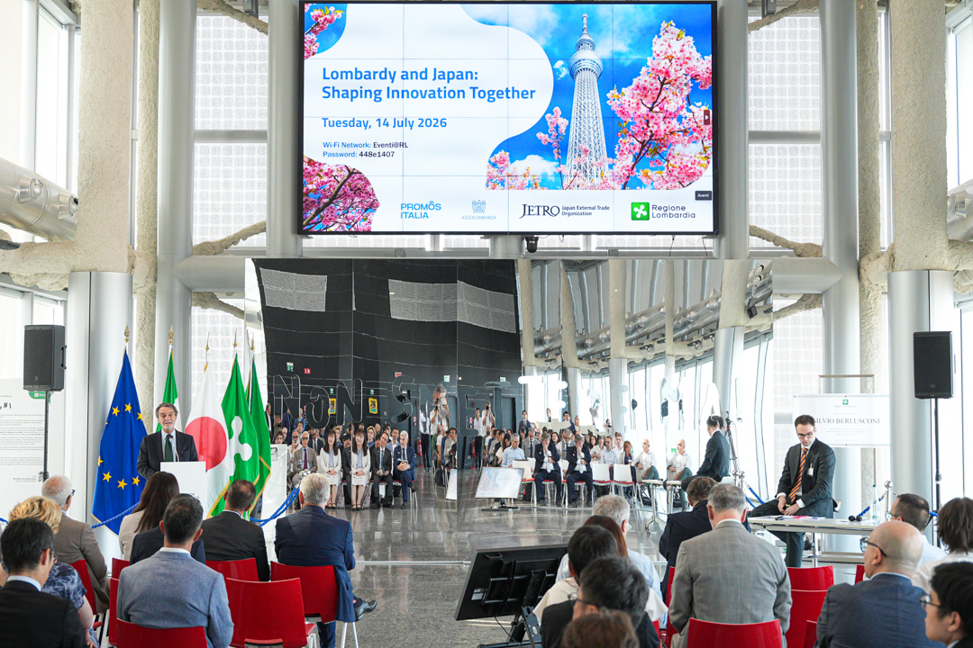 Regione Lombardia rafforza l’asse con il Giappone per l'innovazione attraverso l'evento ‘Lombardy and Japan: shaping innovation together’