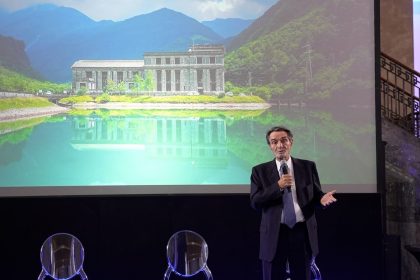 Presidente Fontana a inaugurazione centrale elettrica Valbodione