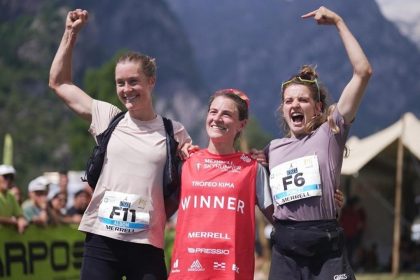 Un podio femminile del Trofeo Kima