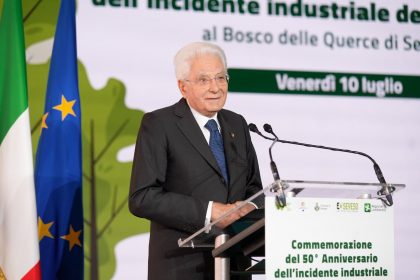 L'intervento del Presidente della Repubblica Sergio Mattarella