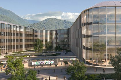 Un rendering del nuovo Main & Children Hospital di Brescia