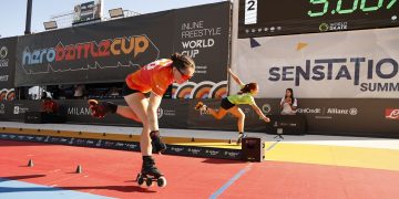 Il presidente Fontana e il sottosegretario Picchi hanno assistito alle finali di Speed Slalom femminile alla Hero Battle Cup di Milano