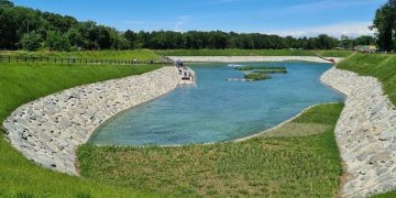 Regione Lombardia stanzia oltre 315.000 euro per la rimozione dei sedimenti accumulati nella vasca del 'Torrente Seveso' a Bresso (Milano), in foto.