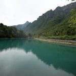 Idroelettrico in Lombardia, nella foto la diga di Valbondione in provincia di Bergamo