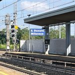 foto generica della stazione di san donato dove l'assessore Lucente ha fatto sopralluogo per verificare sicurezza e decoro