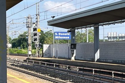 foto generica della stazione di san donato dove l'assessore Lucente ha fatto sopralluogo per verificare sicurezza e decoro