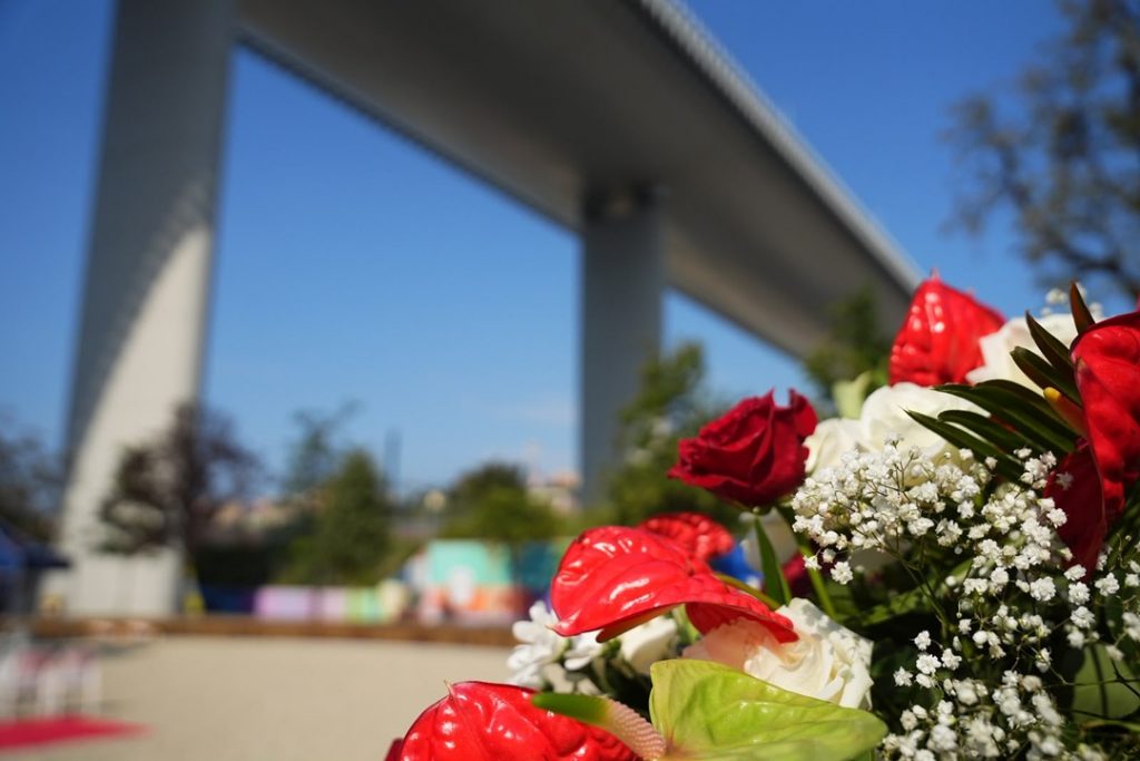 commemorazione vittime del crollo del ponte Morandi di Genova