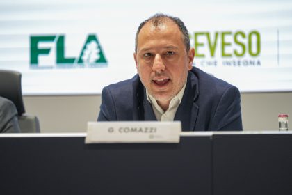 L'assessore Gianluca Comazzi