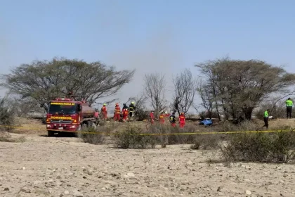Immagine dell'incidente aereo in Perù, vittime due famiglie lombarde. Immagine utilizzata per parole cordoglio presidente Fontana _Foto Ansa