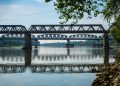 Il nuovo ponte stradale (in foto l'attuale) tra Ostiglia e Revere (Mantova) è un'opera strategica per il territorio, garantisce collegamenti più sicuri ed efficienti.
