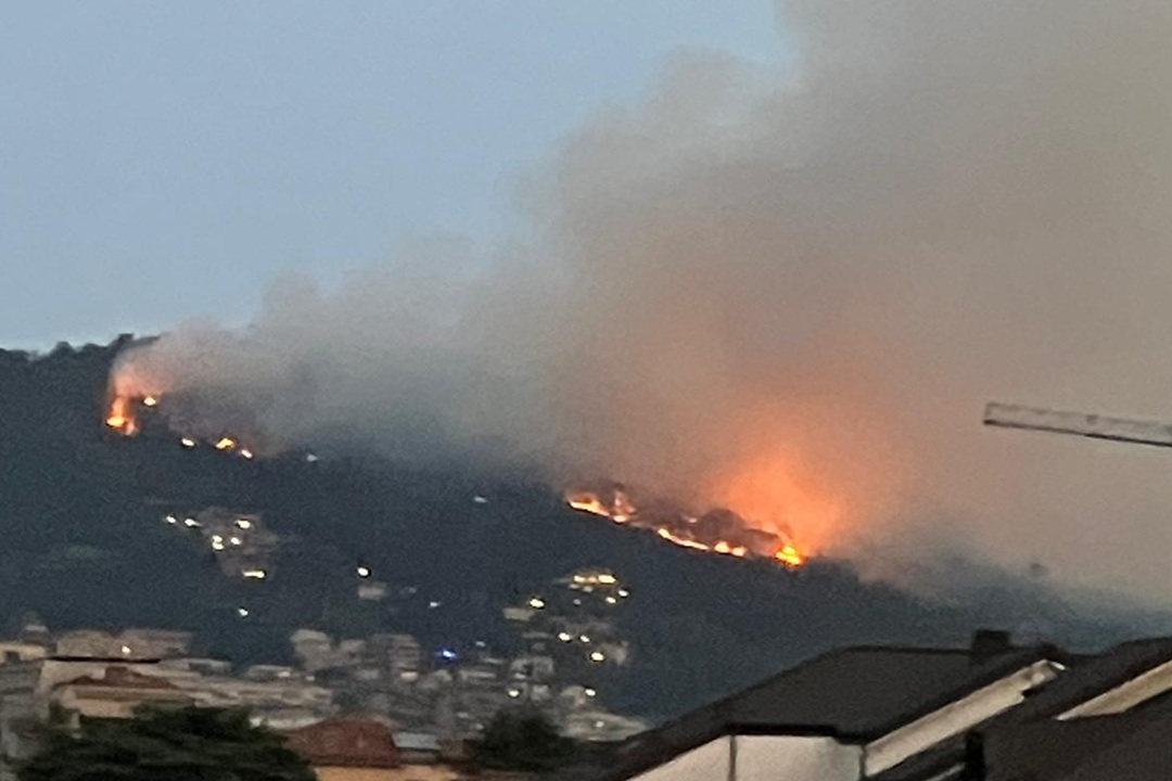 incendio monte goj