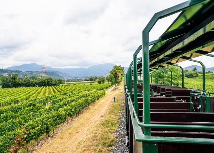 una foto generica dei treni panoramici della linea Palazzolo Sarnico (foto Gruppo FS)