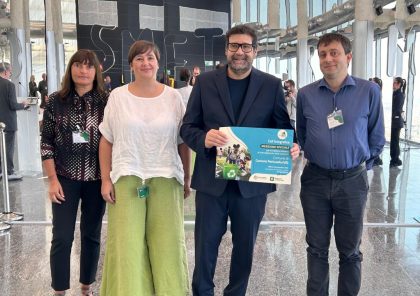 vincitore menzione comune di Caronno Petrusella (Va) alla premiazione della giornata del Verde pulito 2026