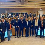 Foto di gruppo a Bruxelles per incontro su fondi di coesione