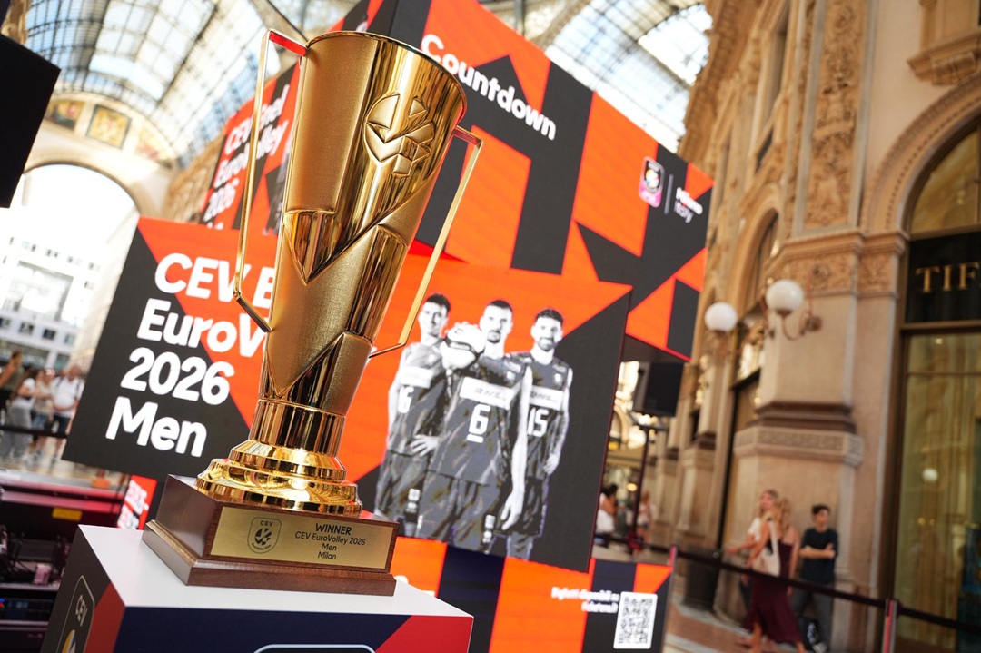 Il presidente Fontana e il sottosegretario Picchi hanno partecipato all'accensione del conto alla rovescia verso le finali di Eurovolley 2026