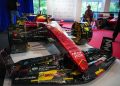 La conferenza stampa di presentazione del Gran Premio di Monza 2026 di Formula 1 Nella foto è presente la Ferrari che era in mostra durante la conferenza