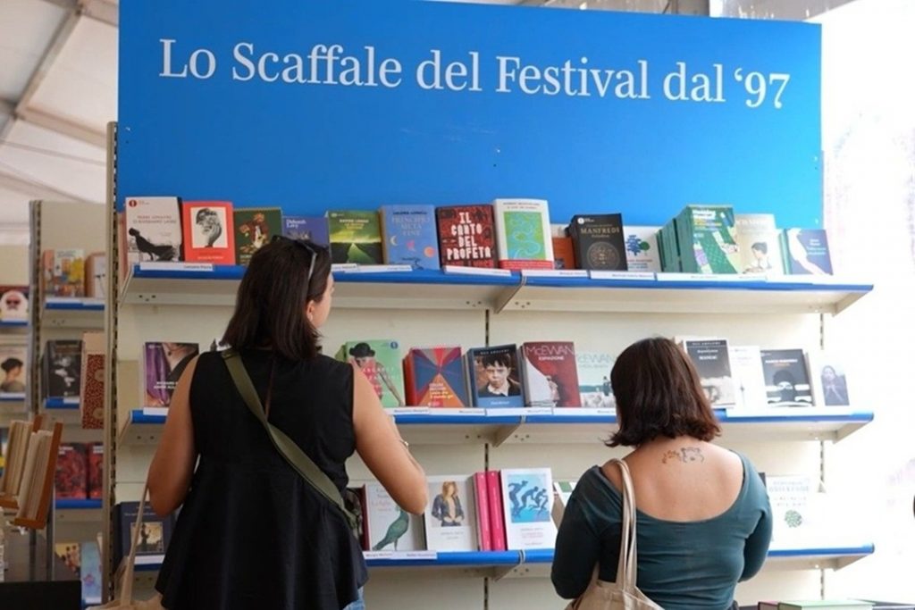 un momento dell'inaugurazione della trentesima edizione del Festivaletteratura a Mantova