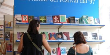 un momento dell'inaugurazione della trentesima edizione del Festivaletteratura a Mantova
