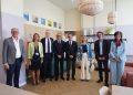 Nella foto di Mauro Consilvio l'inaugurazione dl Casa Ronald McDonald al Niguarda con il presidente Fontana