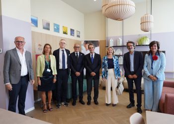 Nella foto di Mauro Consilvio l'inaugurazione dl Casa Ronald McDonald al Niguarda con il presidente Fontana