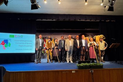 Un momento dell'Assemblea generale della Regio Insubrica