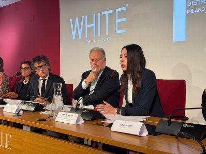 L'assessore Massari interviene alla presentazione di White, evento moda di Milano