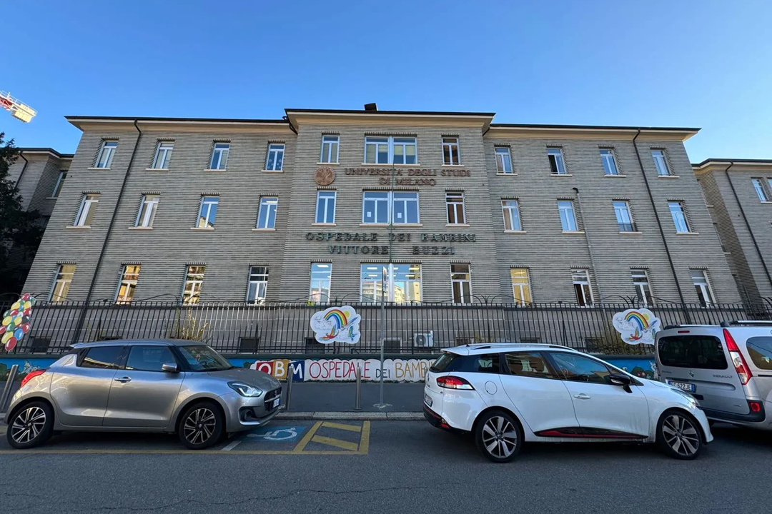L'entrata dell'ospedale Buzzi Milano Foto Asst Fatebenefratelli Sacco