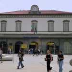 L'area esterna della Stazione di Bergamo, immagine utilizzata per comunicato stampa per firma accordo stazioni sicure Bergamo e Seriate
