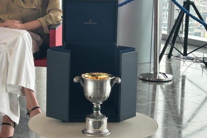In foto il trofeo della 28ª edizione dell'Italian Open di golf