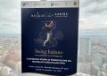 In foto il manifesto della 28ª edizione dell'Italian Open di golf
