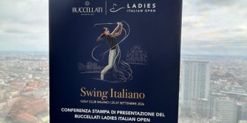 In foto il manifesto della 28ª edizione dell'Italian Open di golf