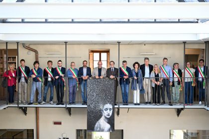alcuni momenti del tour aree interne del presidente Fontana e dell'assessore Sertori in Valchiavenna