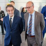 Ministro Valditara e presidente Fontana