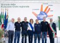In foto l'assessore regionale alla Sicurezza e Protezione civile Romano La Russa nel corso della premiazione alla Giornata della protezione civile regionale