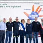 In foto l'assessore regionale alla Sicurezza e Protezione civile Romano La Russa nel corso della premiazione alla Giornata della protezione civile regionale