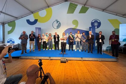 Un momento dell'inaugurazione della trentesima edizione del Festivaletteratura di Mantova