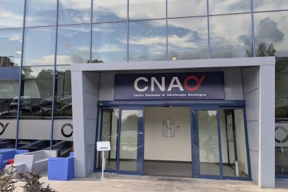 L'ingresso del CNAO a Pavia