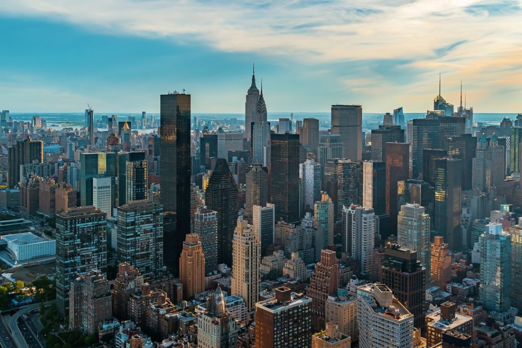 new york dall'alto sede della climate week 2026