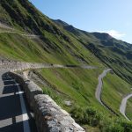 foto generica passo stelvio per dare idea del comunicato su resentazione a bormio dei risultati progetto arc per mobilità sostenibile tra italia e svizzera