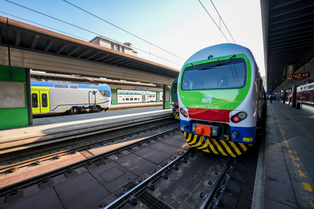 Treno Caravaggio potenziamento rete ferroviaria